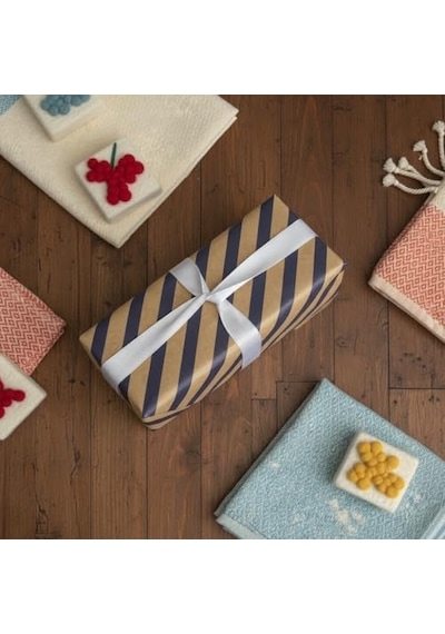 El Yapımı Keçe Sabun Tasarımlı Doğal Sabun Dekoratif & Kese Özellikli Romantik Hediyelik Felt Soap Mor 4 Renk