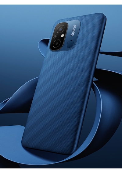 Xiaomi Redmi 12c Arka Pil Batarya Kapağı Koyu Mavi