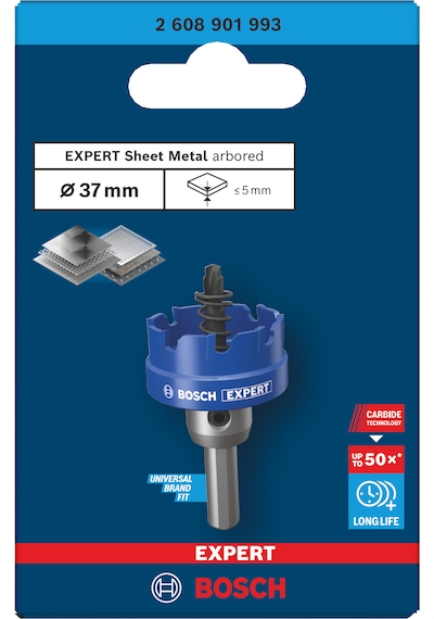 Bosch Expert 37 Mm Elmaslı İnox Panç Adaptörü - 2608901993