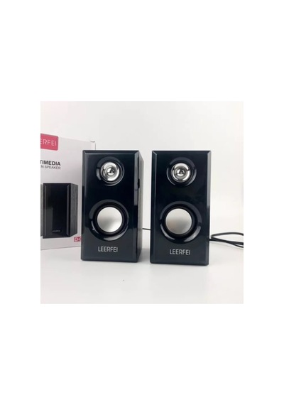 1+1 Speaker Pc Laptop Hoparlörü Usb Beslemeli 3.5 Mm Jack Girişli Leerfei D-092