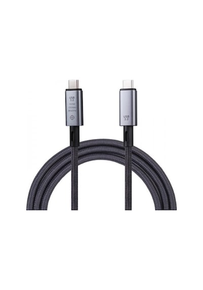 Polham 1MT USB3.2 100W Thunderbolt Type-C to Type-C Şarj, Data ve 8K 60Hz Görüntü Aktarım Kablosu