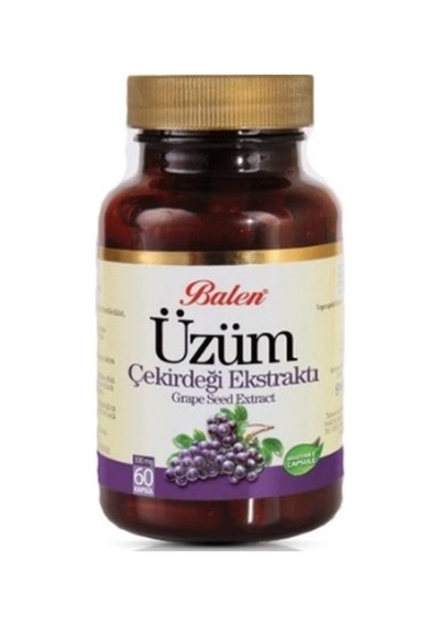 3 Kutu Balen Üzüm Çekirdeği Ekstraktı 60 Kapsül 375 Mg