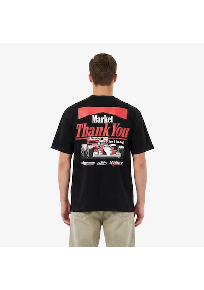 Market Have A Nice Race Erkek Siyah T-shirt Ss0625 2800282