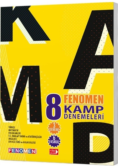 Gama Yayınları 8. Sınıf Tüm Dersler Kamp Denemeleri
