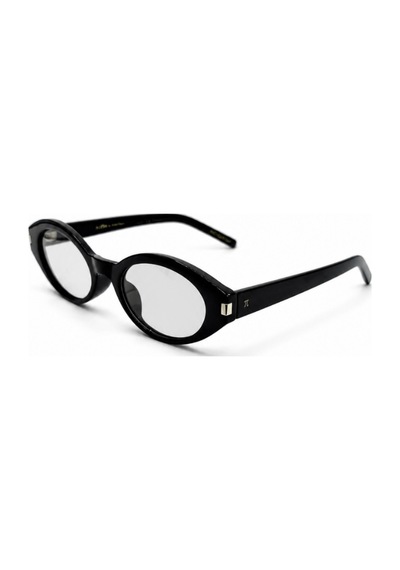 Pilook Oval Cat Eye Fotokromik Gri Cam Güneş Gözlüğü Siyah