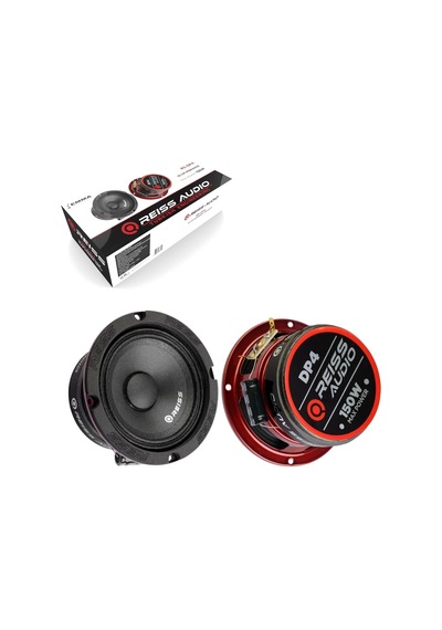 Reıss Audıo Rs-dp4 Oto Midrange 10cm 150w Rms 75w 2li