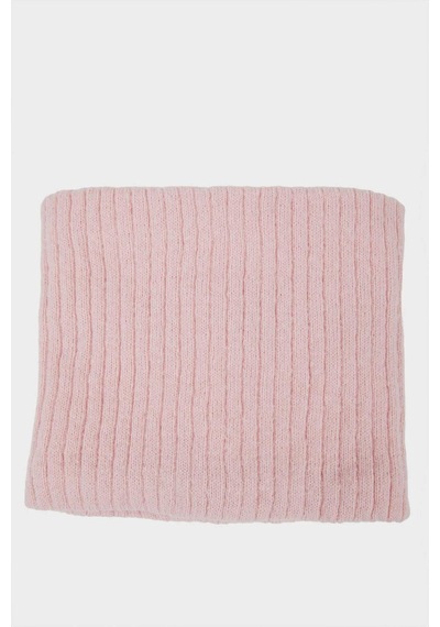 Defacto Kız Çocuk İçi Suni Yünlü Triko Boyunluk F4191a825wnpn22 Pembe
