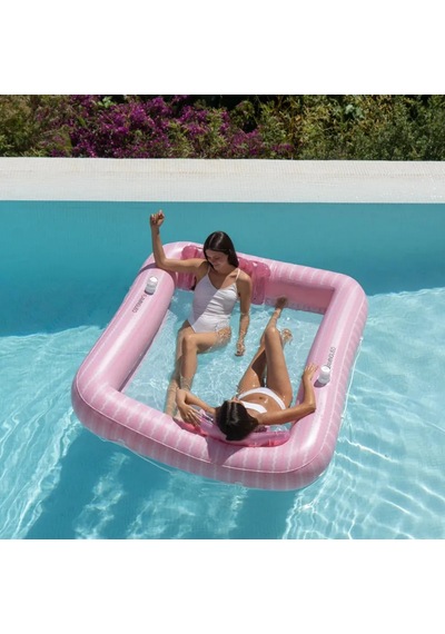Flamingueo Çift Kişilik Fileli Havuz Yatağı Lola Pink