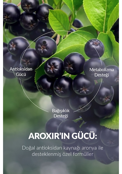 Aroxir Shine Tip I Ve Tip Iıı Kollajen, Aronya, Hyaluronik Asit Ve Glisin İçeren 30 X 30 Ml