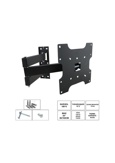 Ufix-32kh Lcd Askı Aparatı Hareketli 3 Kol 32 İnç 82cm