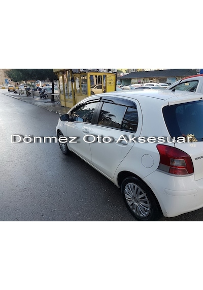 Toyota Uyumlu Yaris Mügen Cam Rüzgarlığı 2008-2012 Arası 4 Lü Ithal N11.21268