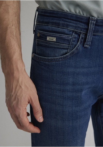 Mavi - Jake Premium Blue Gölgeli Koyu Mavi Jean Pantolon 0042288222 Koyu Mavi