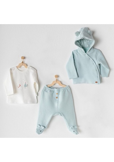 Andywawa Polar Bear 3'lü Bebek Takımı AC23085