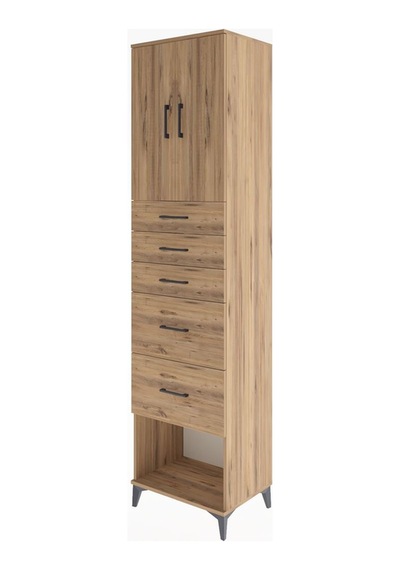 Hyperion Dolap 2 Raflı 5 Çekmeceli 2 Kapaklı 60x44x243 Çam-çam Çam Hyperion Dolap 2 Raflı 5 Çekmeceli 2 Kapaklı 60x44x243 Çam-çam Çam