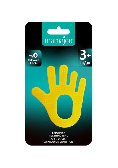 Mamajoo Yumuşak Diş Kaşıyıcı / Sarı El Sarı