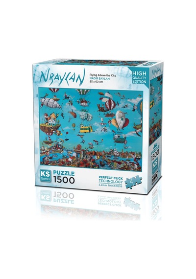 Ks Games Flying Above The City 1500 Parça