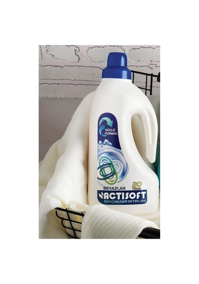 Beyazlar İçin Sıvı Çamaşır Deterjanı 1500ml X 4 Adet
