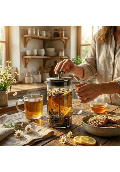 350 Ml Borosilikat Cam Termisil French Press Dayanıklı Cam Çay &amp Filtre Kahve Demleme, Bitki Çayı, Kahve Pr Diğer