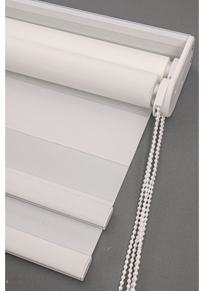 Çift Mekanizmalı Zebra Stor Güneşlik Perde 00 Beyaz Mutfak Balkon Perdesi Çocuk Yatak Odası Perdesi Beyaz Çift Mekanizmalı Zebra Stor Güneşlik Perde 00 Beyaz Mutfak Balkon Perdesi Çocuk Yatak Odası Perdesi Beyaz