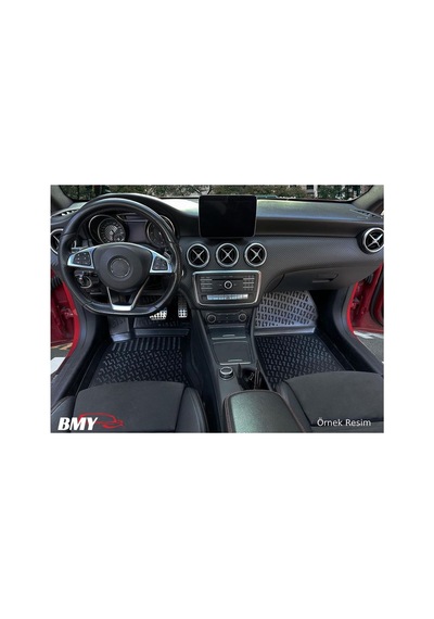Rizline Bmw 5 Serisi E60 2003-2010 İle Uyumlu 3d Araca Özel Havuzlu Paspas Bmy Açık Bej