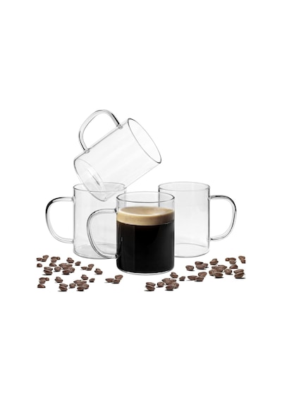 Mithra Life 6'li Ateşe Dayanıklı Termisil Cam Kupa Bardak 200 Ml Mıt1015 Genel
