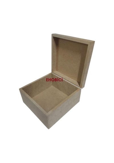 Ahşap Kare Kutu 14x14cm