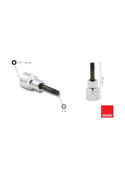Ceta Form T20 3/8 Torx Uçlu Lokma C18s-t20