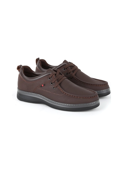 Lbr H1064 Erkek Deri Casual Ayakkabı Khv-gri Khv-gri