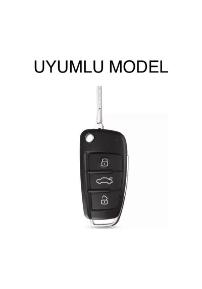 Audi Uyumlu A1 A3 A4 A5A 6A A7 Q3 Q5 Q7 Silikon Anahtar Koruma Kılıfı
