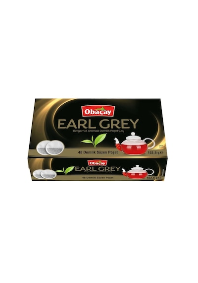 Earl Grey Bergamot Aromalı Demlik Poşet Çay 48x3,2 Gr.