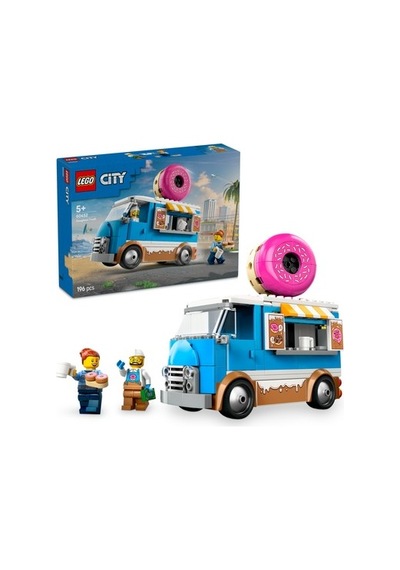 Donut Kamyonu Yapım Seti, 5 Yaş Ve Üzeri Yaratıcı Oyun