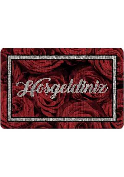 Evaşk Kapı Önü Paspası Vinil Kaymaz Tabanlı 45 X 70 Evaşkdm11123