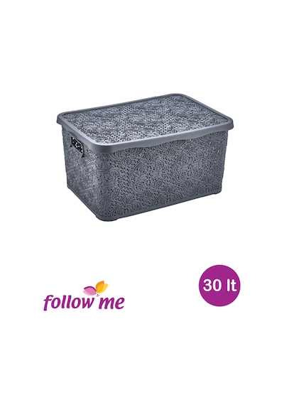 Nakış Çok Amaçlı Kutu 30lt (Füme)