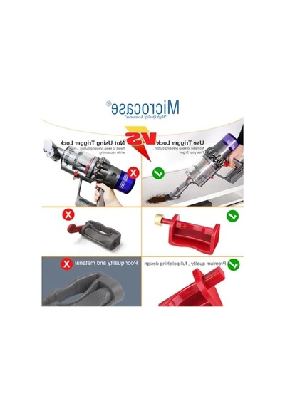 Dyson V15 V11 V10 V7 V6 İçin Tetik/güç Düğmesi Kilidi -al4797