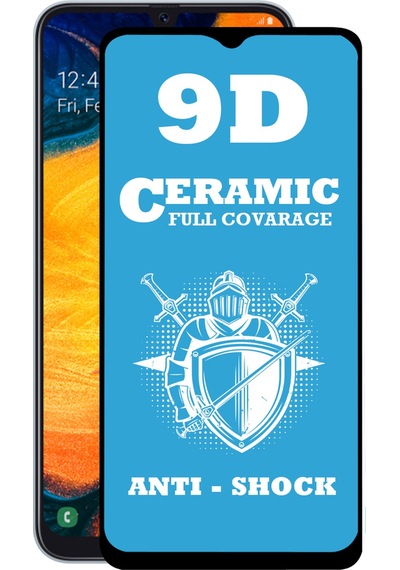 Samsung Galaxy A30 ile Uyumlu Tam Kaplayan Seramik Nano Esnek Ekran Koruyucu