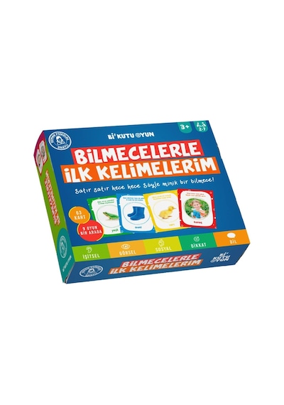 Bilmecelerle İlk Kelimelerim Kitap