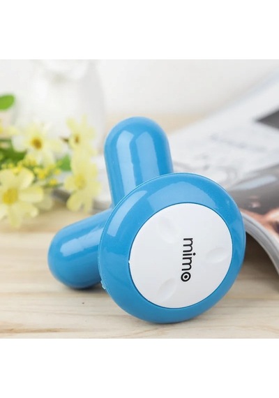 Mini Elektrikli Masaj Aleti Boyun Sırt Bacak Omuz Taşınabilir Üç Ayaklı Masaj Cihazı 9,5 cm