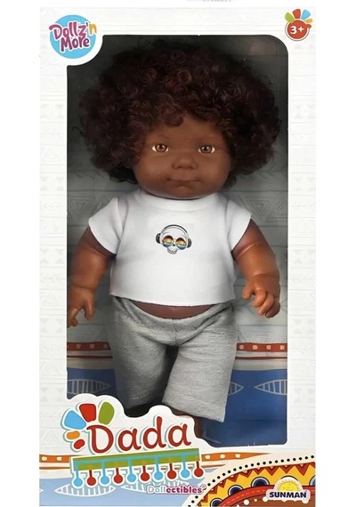 Mark Dollz'n More Dada Kıvırcık Saçlı Bebek 60 Cm Najmaddin Standart