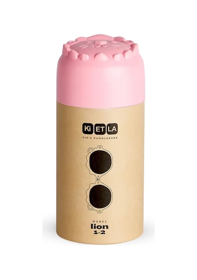 Kietla Lion Güneş Gözlüğü 1-2 Yaş Bubble Gum Açık Pembe