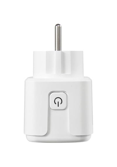 Smart Wifi Soketi, Akıllı Telefon Uygulaması, Alexa Ve Google Asistanı İle Uyumlu, Enerji İzleme, 16 A, 3680 W, Beyaz