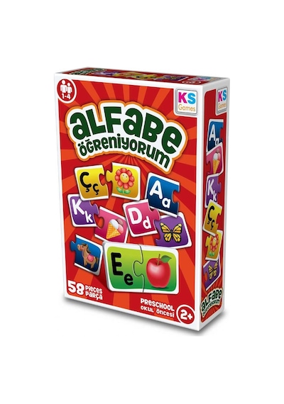 KS Games Alfabe Öğreniyorum Eşleştirme Oyunu