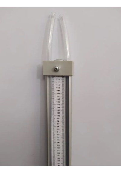 Mıknatıslı Alüminyum U Manometre Doğalgaz Test Manometresi