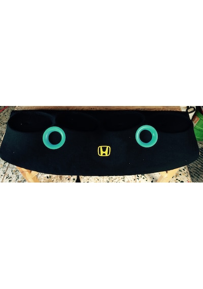 Honda Civic 2004 2005 4'lü Oval Hoparlörlü Polyesterli Pandizot 2 Portlu Kabartma
