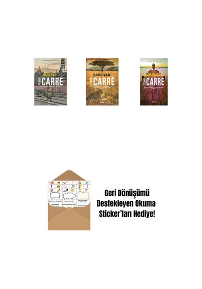Rus Evi + Bahçıvan + Son Casus + Okuma Sticker'ları