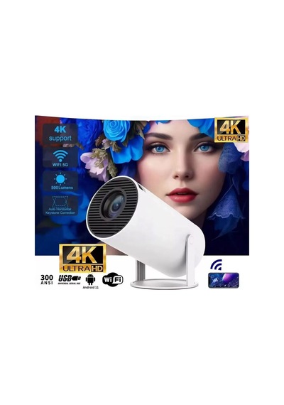 Vdo Hy300 Max 720p Full Hd Projeksiyon Cihazı Uzaktan Bağlantılı Android Sürüm