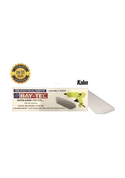 Baytec Mum Sıcak Silikon Kalın 1kg