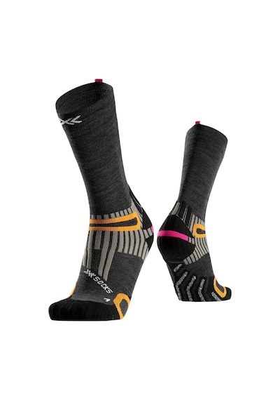 X-bıonıc X-bionic X-socks Hike Anatomix Merino Crew Unisex Çorap 1009 Gri