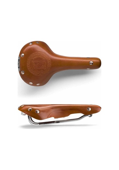 Selle Italıa Mıtıca Vintage L1 Deri Sele Kahverengi