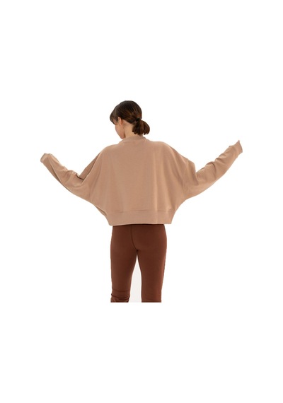 Inguz Oversize Sweatshirt Bej