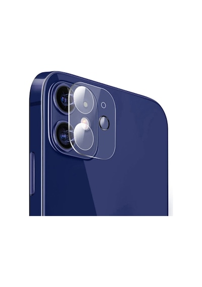 Apple Uyumlu   iPhone 12 6.1 Hat-Prince 9H 3D Full Tempered Cam Kamera Koruyucu Şeffaf (120241710)